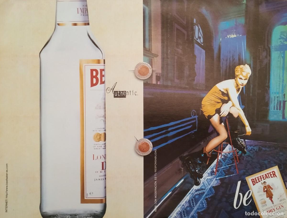 Otros art&iacute;culos de coleccionismo en papel: ANUNCIO PUBLICITARIO GINEBRA BEEFEATER