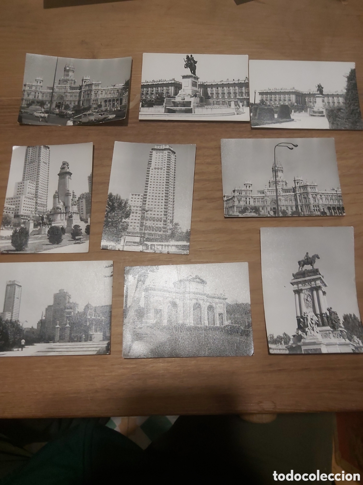 Collectionnisme Papier divers: Madrid fotos vintage monumentos 9 fotos