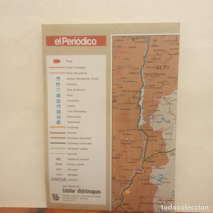Collectionnisme Papier divers: LA CATALUNYA CENTRAL. BAGES, OSONA, SOLSON&Egrave;S, ANOIA. RUTAS CATALANAS. EL PERI&Oacute;DICO