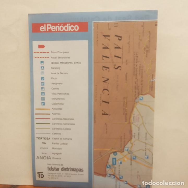 Collectionnisme Papier divers: LAS 'TERRES' DEL EBRE. RUTAS CATALANAS. EL PERI&Oacute;DICO