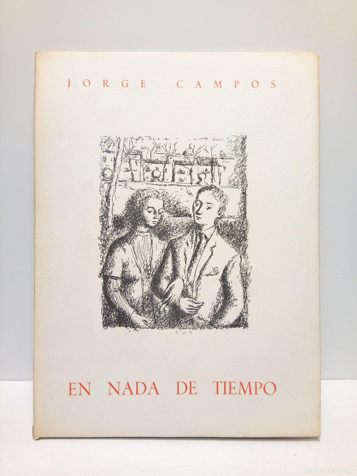 Otros Art&iacute;culos de Coleccionismo en Papel: CAMPOS, Jorge - En nada de tiempo / Ilustraciones de Ricardo Zamorano