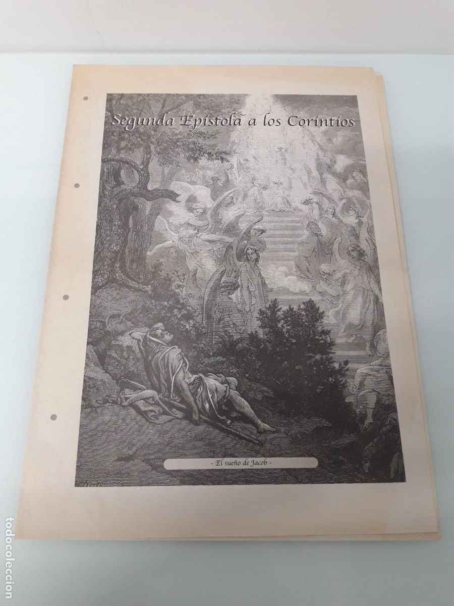 Altri oggetti di carta: FOLLETO SEGUNDA EP&Iacute;STOLA A LOS CORINTIOS - BIBLIA DE JERUSAL&Eacute;N - RELIGI&Oacute;N