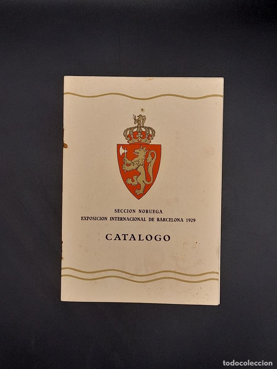 Otros Art&iacute;culos de Coleccionismo en Papel: Catalogo Seccion Noruega - Exposici&oacute; Internacional de Barcelona 1929