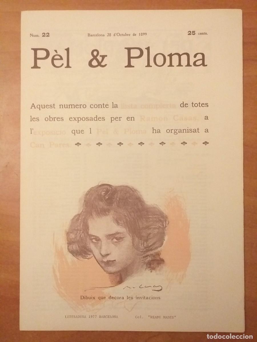 Otros art&iacute;culos de coleccionismo en papel: PEL & PLOMA . CUBIERTAS DEL EJEMPLAR N&ordm; 22 - FACSIMIL