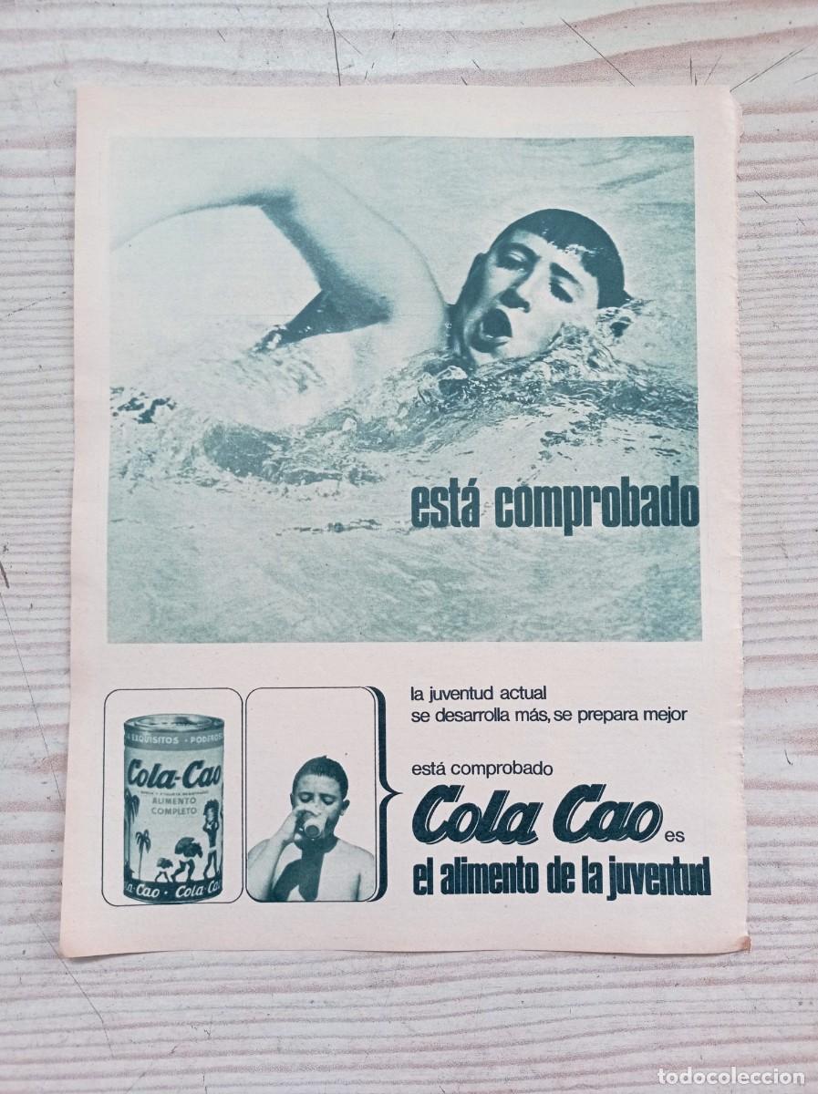 Otros Art&iacute;culos de Coleccionismo en Papel: Hoja Publicidad Cola-Cao - A&ntilde;os 60 - Lote 2