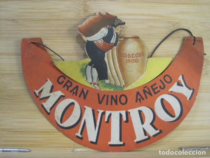 Otros Art&iacute;culos de Coleccionismo en Papel: GRAN VINO A&Ntilde;EJO MONTROY-PEDRO MASANA, BARCELONA-GORRA VISERA PUBLICIDAD ANTIGUA-VER FOTOS-(K-8910)
