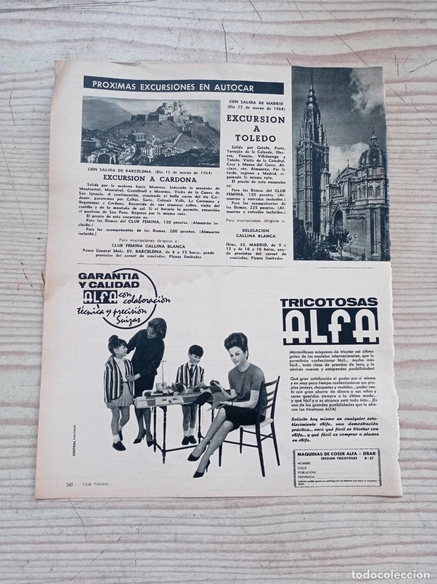 Paper Collecting Others: Hoja Publicidad Tricotosas ALFA - A&ntilde;os 60