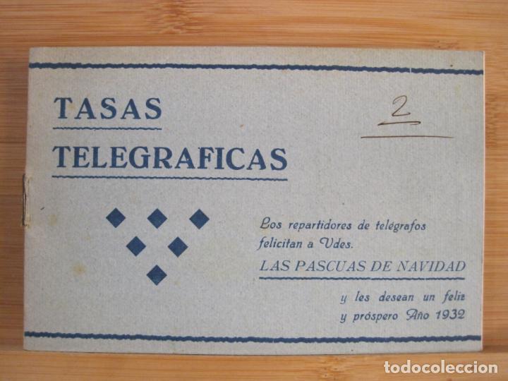Otros Art&iacute;culos de Coleccionismo en Papel: BARCELONA-TASAS TELEGRAFICAS-LOS REPARTIDORES-A&Ntilde;O 1932-FELICITACION NAVIDAD-VER FOTOS-(100.898)