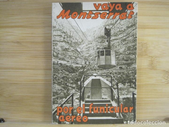 Outros artigos de papel: MONTSERRAT-FUNICULAR AEREO-PUBLICIDAD-VER FOTOS-(K-8947)