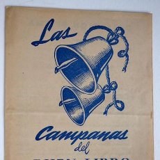 Otros Artículos de Coleccionismo en Papel: LAS CAMPANAS DEL BUEN LIBRO. EXTRACTO DE CATÁLOGO, EDICIONES DINOR, 1960