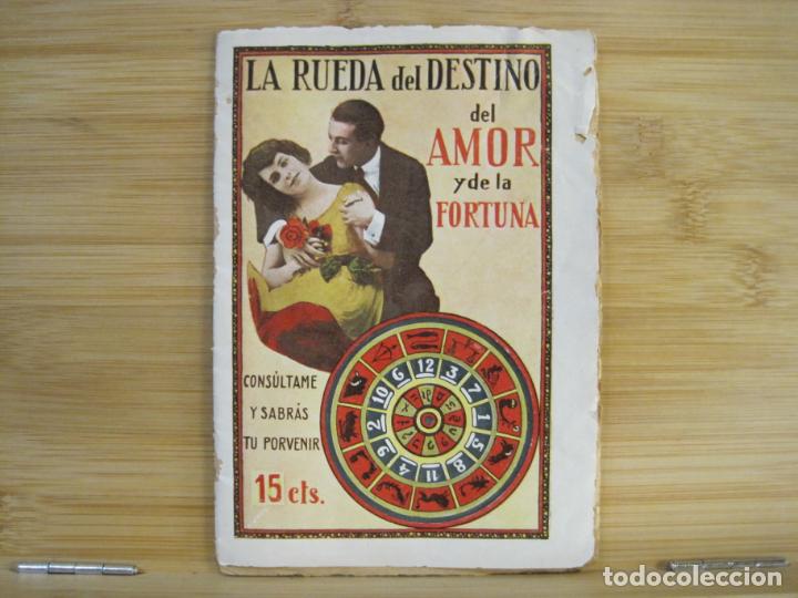 Sammelleidenschaft Andere Papierartikel: LA RUEDA DEL DESTINO DEL AMOR Y DE LA FORTUNA-EDITORIAL EL GATO NEGRO (BRUGUERA)-VER FOTOS-(K-8983)