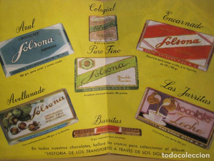 Outros artigos de papel: CHOCOLATES SOLSONA-PUBLICIDAD ANTIGUA-VER FOTOS-(K-8992)