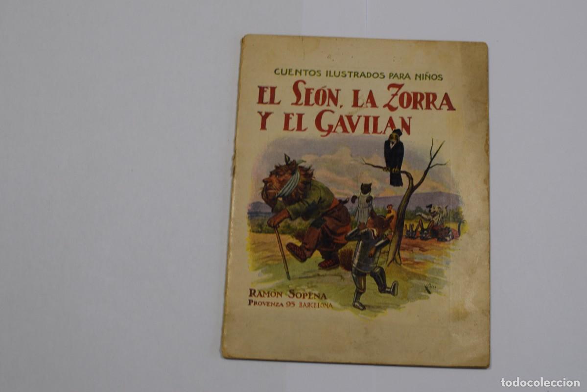 Otros Art&iacute;culos de Coleccionismo en Papel: CUENTO EL LEON ,LA ZORRA Y EL GABILAN RAMON SOPENA