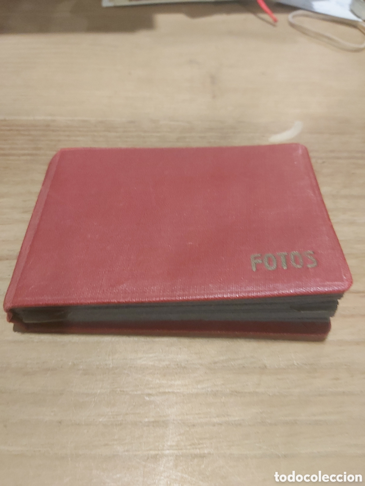 Collectionnisme Papier divers: Peque&ntilde;o &aacute;lbum vintage fotos 16 p&aacute;ginas para colocar ambas caras 19x8