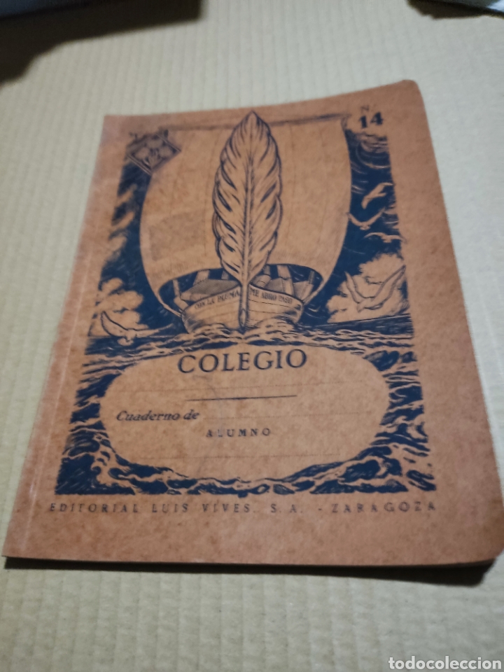 Otros Art&iacute;culos de Coleccionismo en Papel: Cuaderno cat&aacute;logo de c&oacute;mo seran los cuadernos editorial Luis Vives, Zaragoza