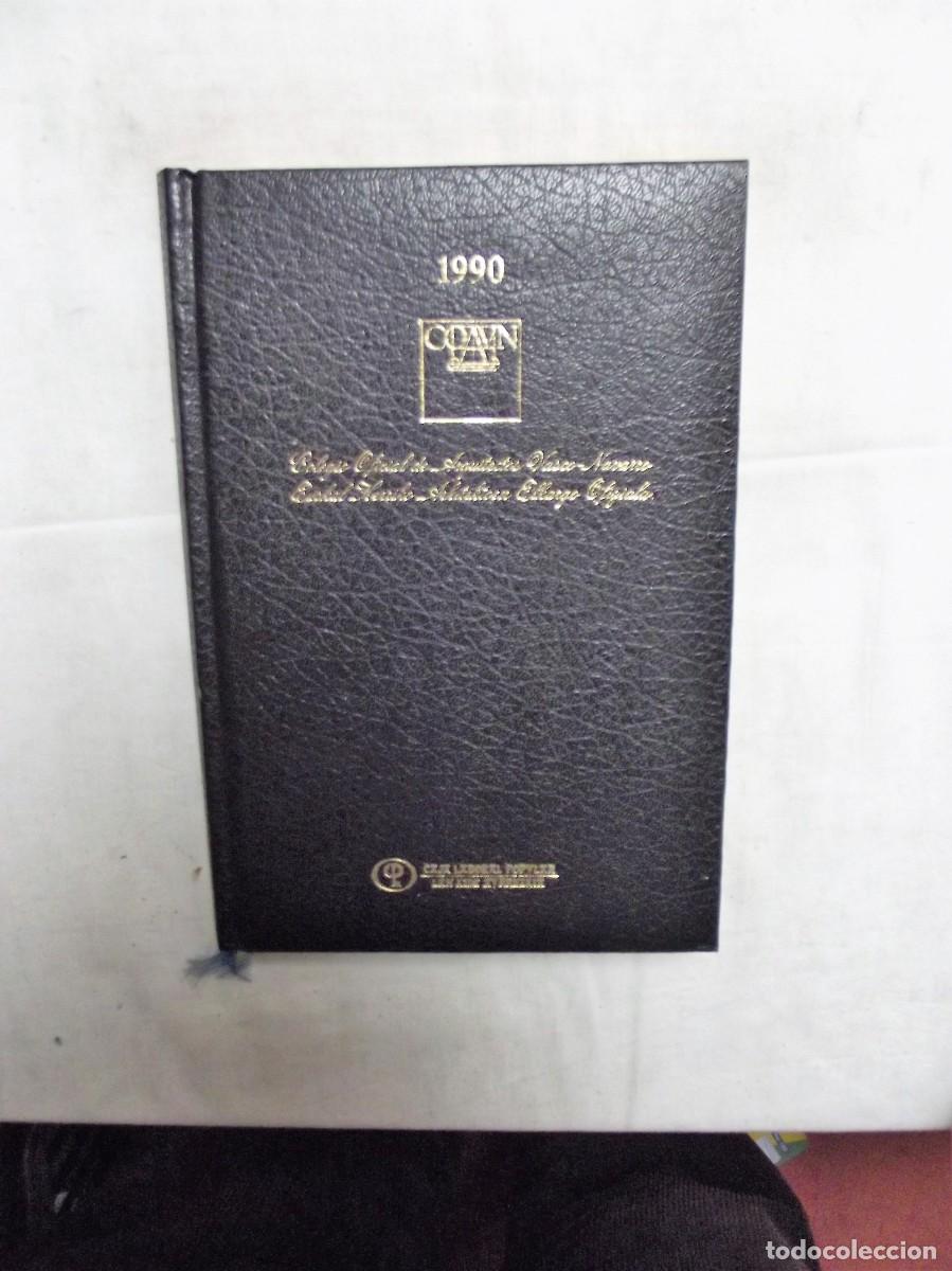 Otros Art&iacute;culos de Coleccionismo en Papel: AGENDA 1990 COLEGIO OFICIAL DE ARQUITECTOS VASCO - NAVARRO