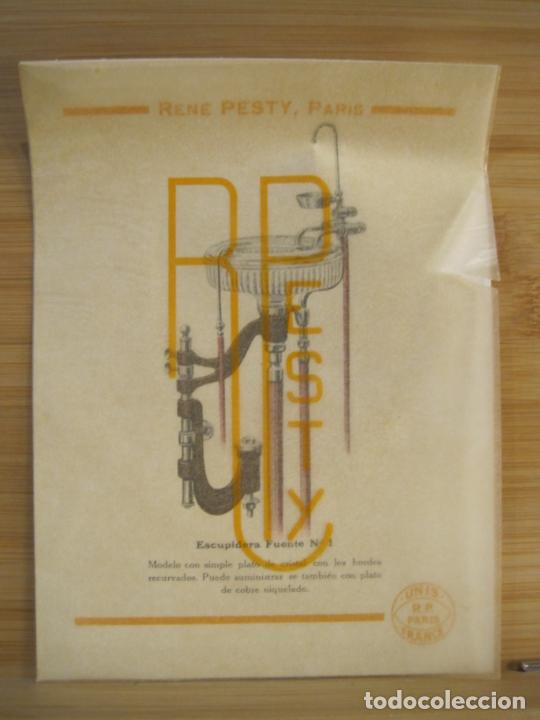 Altri oggetti di carta: PARIS-RENE PESTY-FUENTE ESCUPIDERA-ODONTOLOGIA-PUBLICIDAD ANTIGUA ILUSTRADA-VER FOTOS-(K-9193)