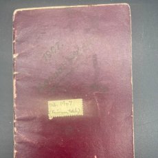 Otros Artículos de Coleccionismo en Papel: ANTIGUA AGENDA 1907 - PUBLICIDAD DE NESTLE