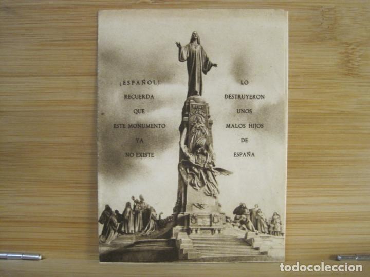 Altri oggetti di carta: PUBLICIDAD ANTIGUA ANTES DE LA CONSTRUCCION DEL VALLE DE LOS CAIDOS-FRANCO-VER FOTOS-(101.132)