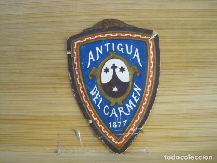 Altri oggetti di carta: ANTIGUA SOCIEDAD DEL CARMEN-A&Ntilde;O 1877-VER FOTOS-(101.166)