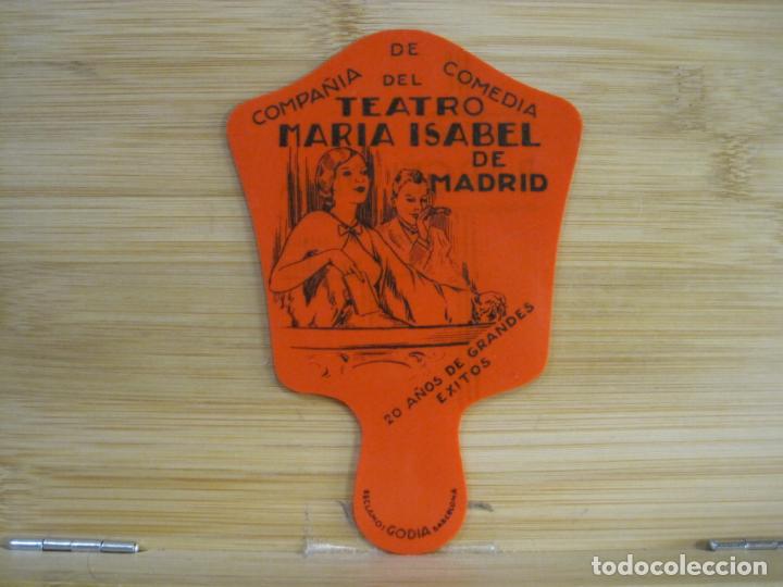 Altri oggetti di carta: COMPA&Ntilde;IA COMEDIA TEATRO MARIA ISABEL DE MADRID-PAY PAY PUBLICIDAD PLASTICO-VER FOTOS-(101.168)