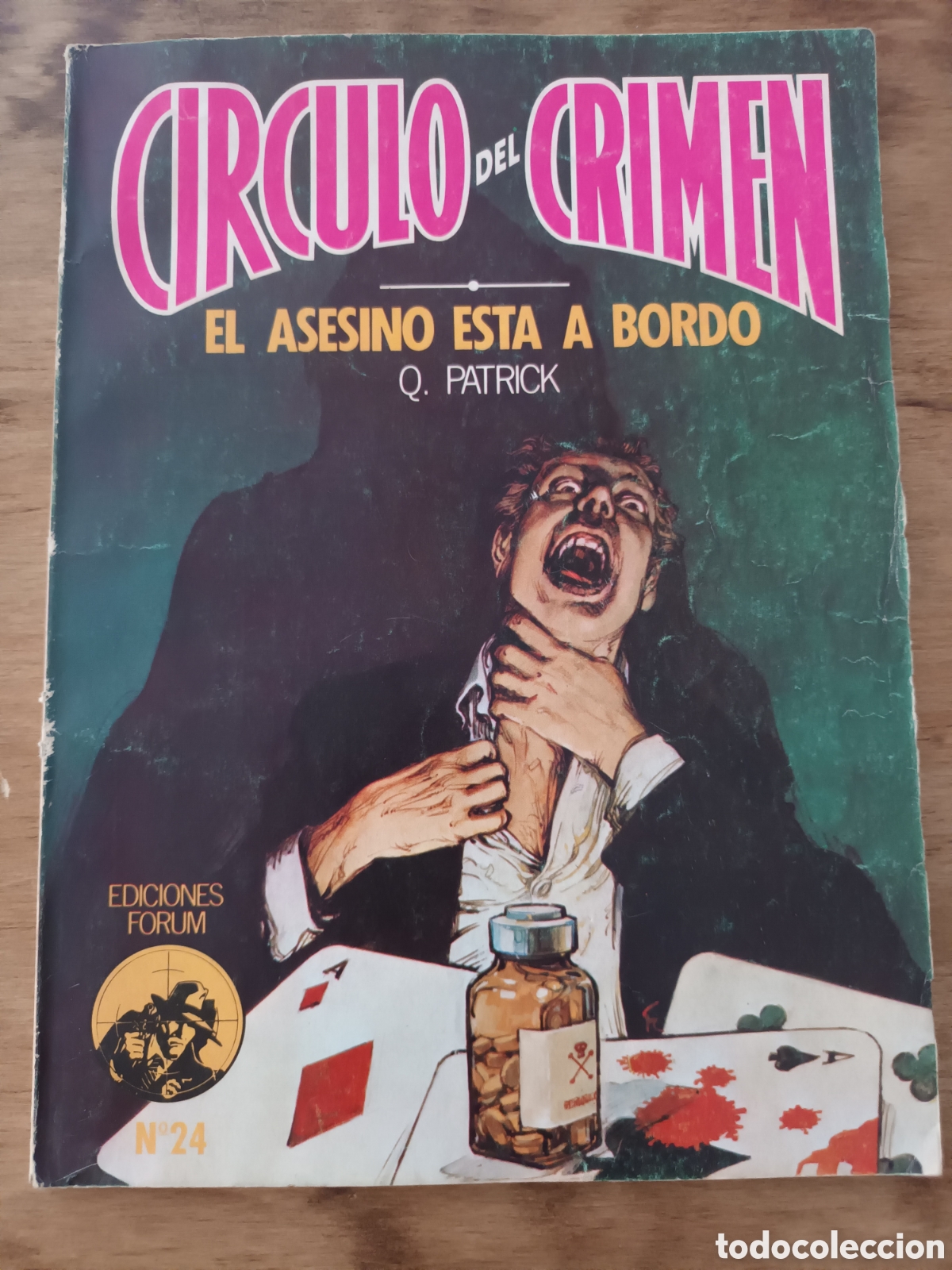 Otros Art&iacute;culos de Coleccionismo en Papel: C&Iacute;RCULO DEL CRIMEN. EL ASESINO EST&Aacute; A BORDO. Q.PATRICK