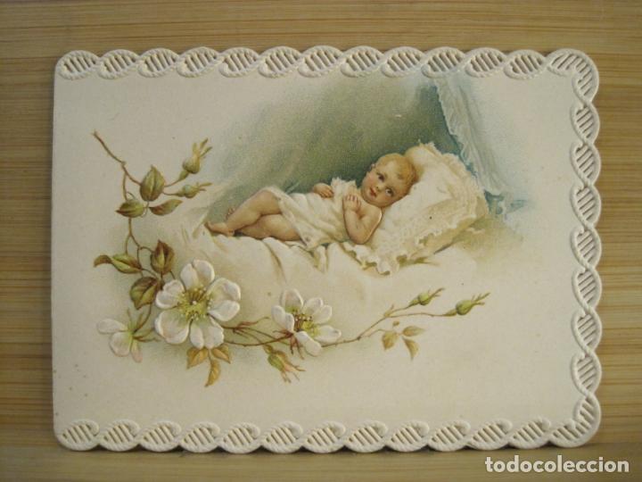 Altri oggetti di carta: MADRID-NACIMIENTO NI&Ntilde;A-24 MAYO 1906-VER FOTOS-(101.207)