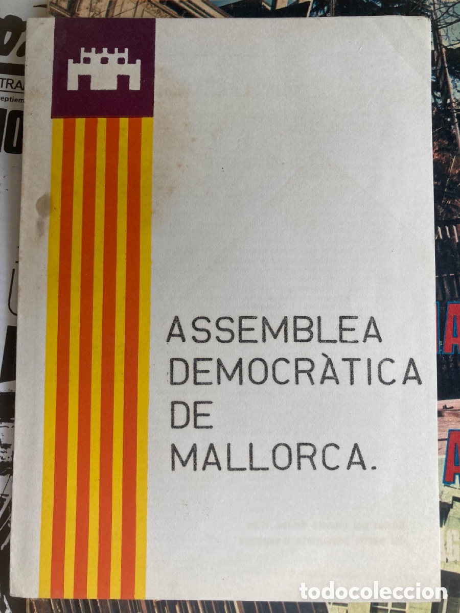 Otros Art&iacute;culos de Coleccionismo en Papel: Assemblea democr&agrave;tica de Mallorca. 1976. Folleto desplegable. 1976