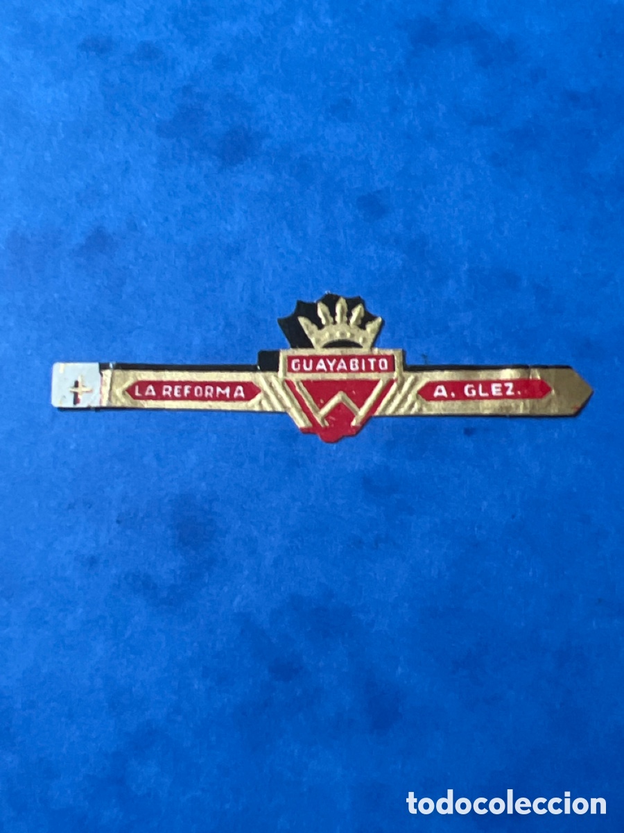 Otros Art&iacute;culos de Coleccionismo en Papel: V308. VITOLA DE PUROS CIGAR BAND LA REFORMA A. GLEZ GUAYABITO