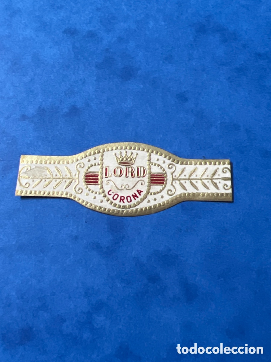 Otros Art&iacute;culos de Coleccionismo en Papel: V316. VITOLA DE PUROS CIGAR BAND LORD CORONA