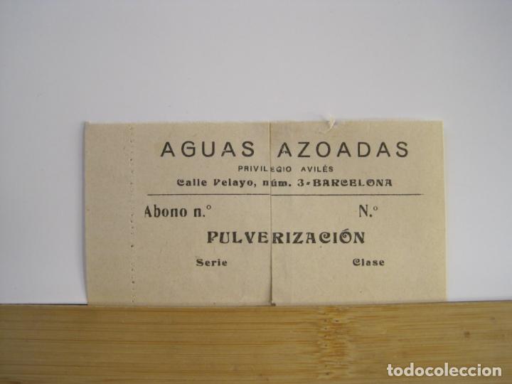 Altri oggetti di carta: BARCELONA-AGUAS AZOADAS-CALLE PELAYO-PULVERIZACION-VER FOTOS-(101.529)