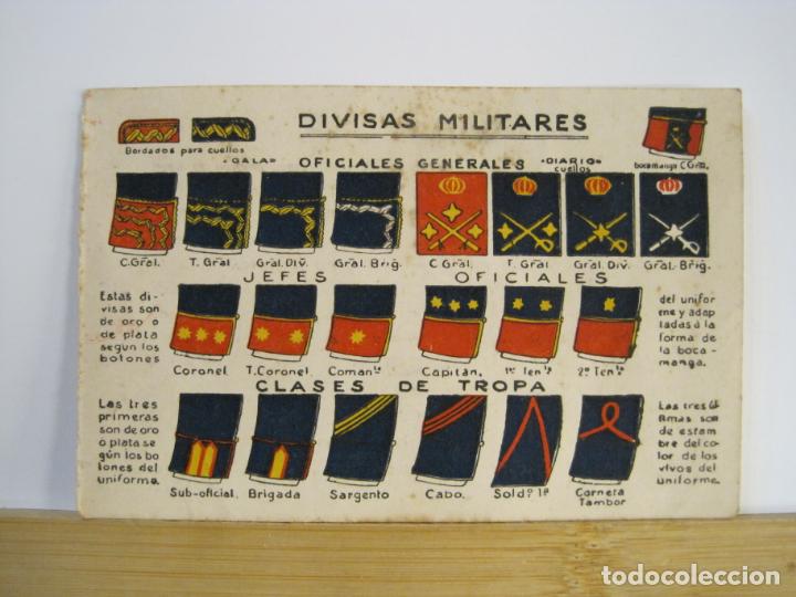 Otros Art&iacute;culos de Coleccionismo en Papel: DIVISAS MILITARES-OFICIALES GENERALES-JEFES OFICIALES-CLASES DE TROPA-MUY ANTIGUA-(101.558)