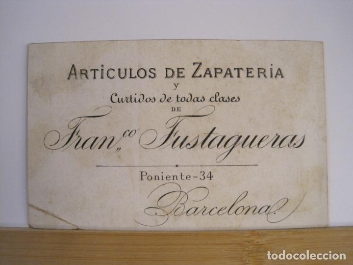 Sammelleidenschaft Andere Papierartikel: BARCELONA-ARTICULOS DE ZAPATERIA DE FRANCISCO FUSTAGUERAS-PUBLICIDAD ANTIGUA-VER FOTOS-(101.560)