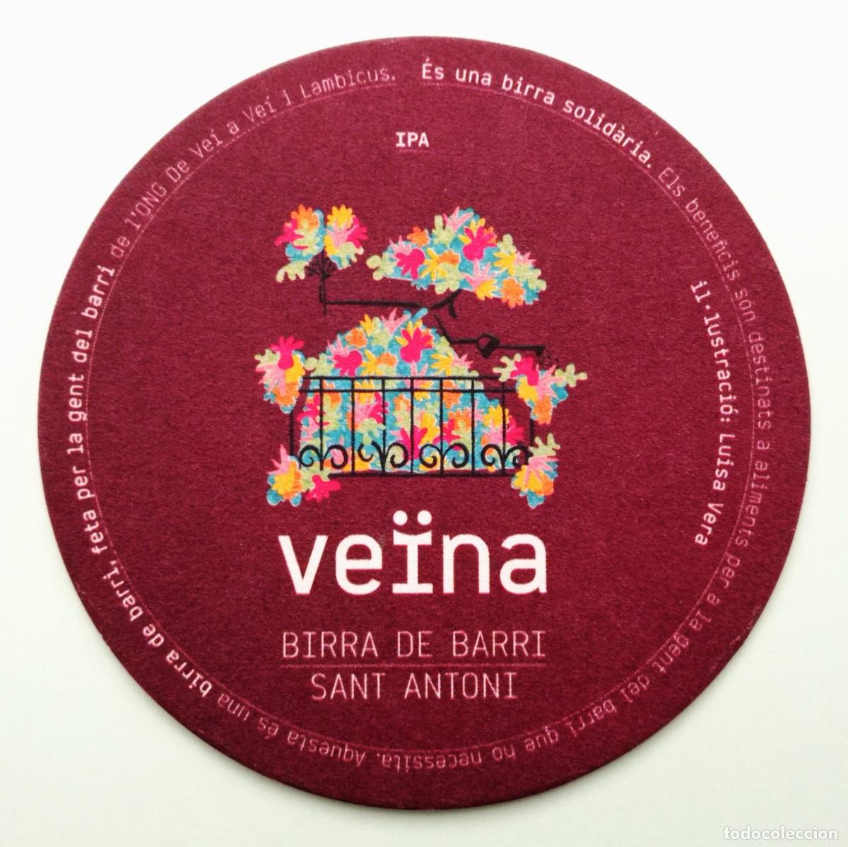 Otros Art&iacute;culos de Coleccionismo en Papel: POSAVASO CERVEZA VE&Iuml;NA (ESPA&Ntilde;A)