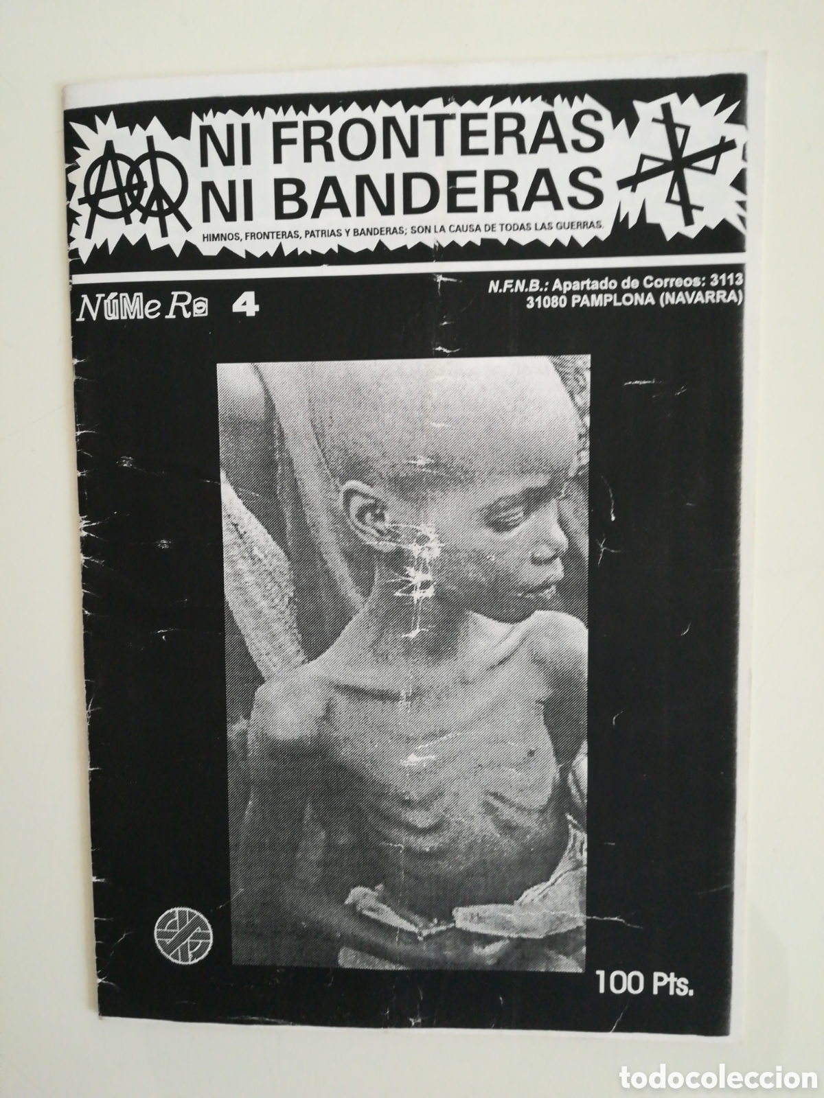 Otros art&iacute;culos de coleccionismo en papel: NI FRONTERAS NI BANDERAS fanzine 4