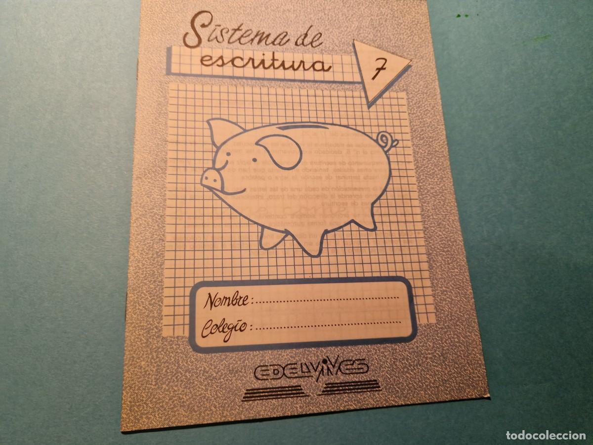 Otros Art&iacute;culos de Coleccionismo en Papel: CUADERNO ESCOLAR . EDELVIVES - ESCRITURA