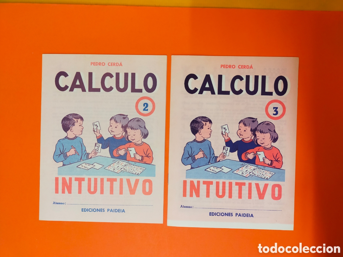 Otros Art&iacute;culos de Coleccionismo en Papel: Calculo intuitivo 2 y 3, ediciones Paideia a&ntilde;os 70