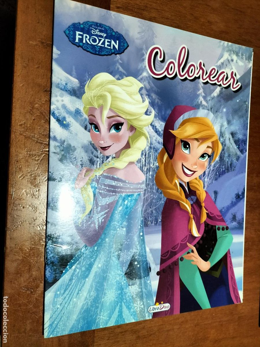 Sammelleidenschaft Andere Papierartikel: COLOREAR. FROZEN WALT DISNEY. GRAPA. CUADERNO PARA PINTAR. BUEN ESTADO