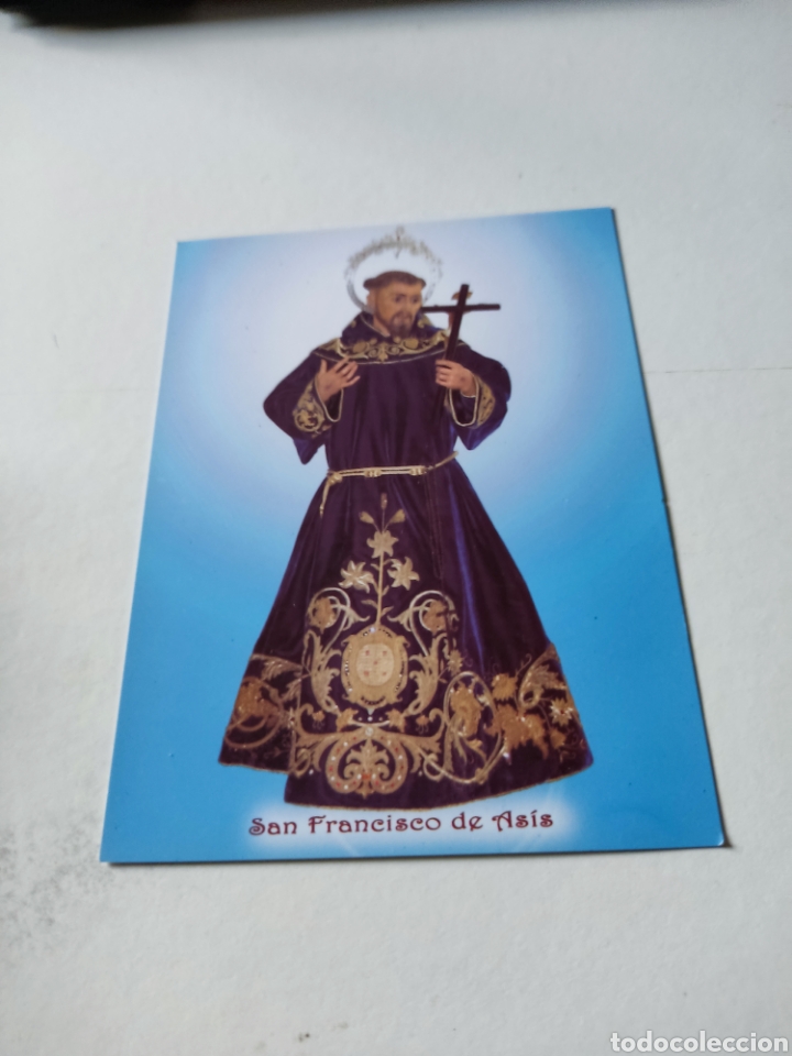 Otros Art&iacute;culos de Coleccionismo en Papel: Estampa bendici&oacute;n San Francisco de As&iacute;s