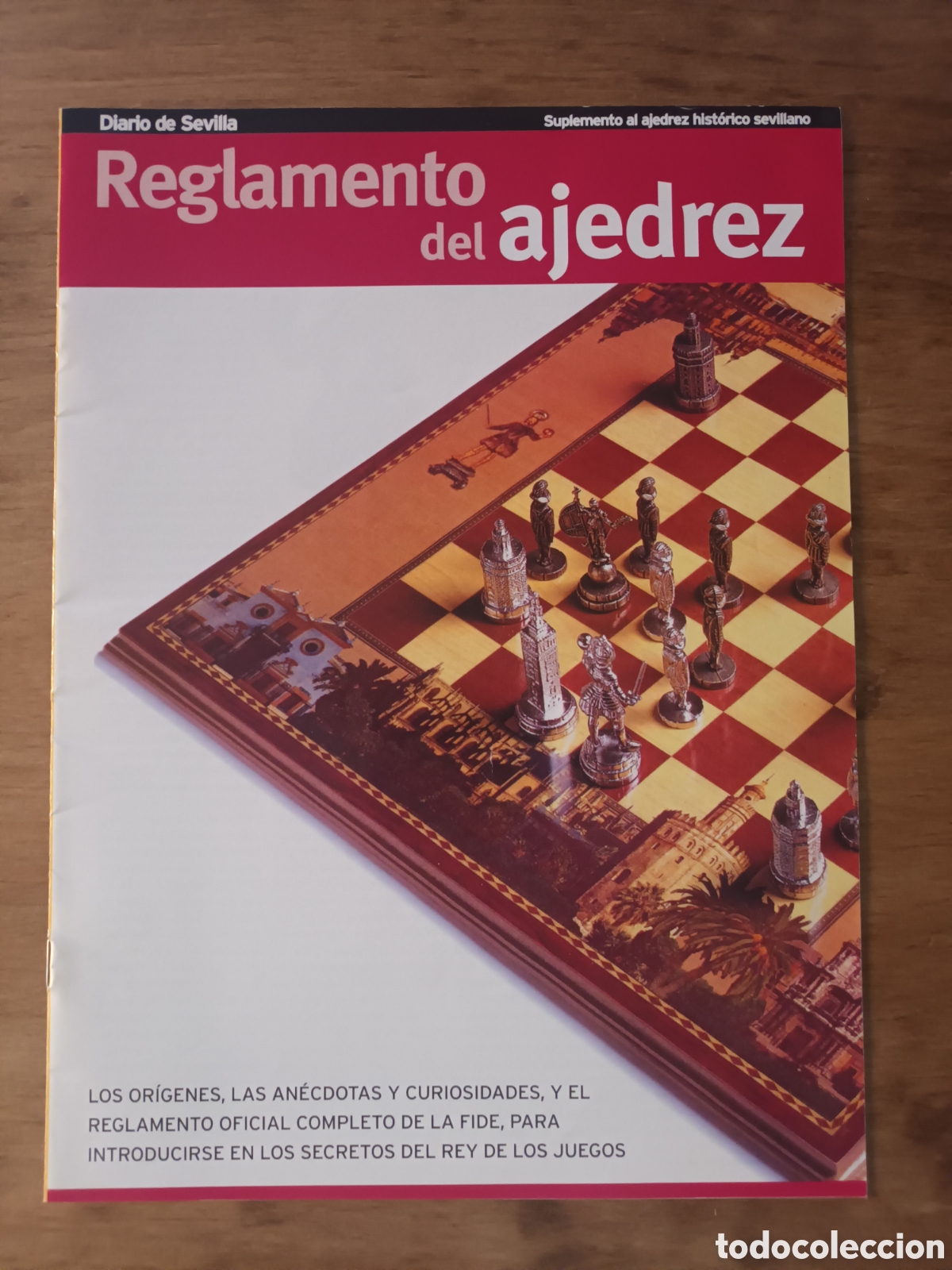 Otros Art&iacute;culos de Coleccionismo en Papel: REGLAMENTO DEL AJEDREZ. DIARIO DE SEVILLA.