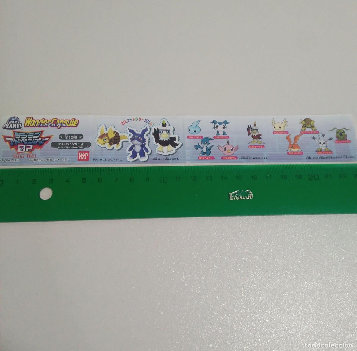 Otros Art&iacute;culos de Coleccionismo en Papel: bpz papel check list de figuras crazy planet digimon bandai ban dai