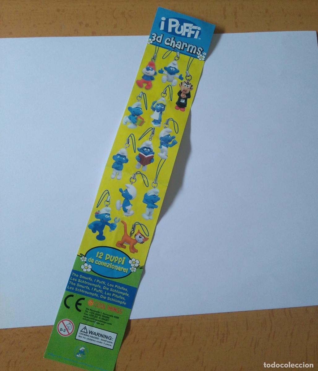 Otros Art&iacute;culos de Coleccionismo en Papel: bpz papel check list de colgantes pitufos puffi 3d charms checklist