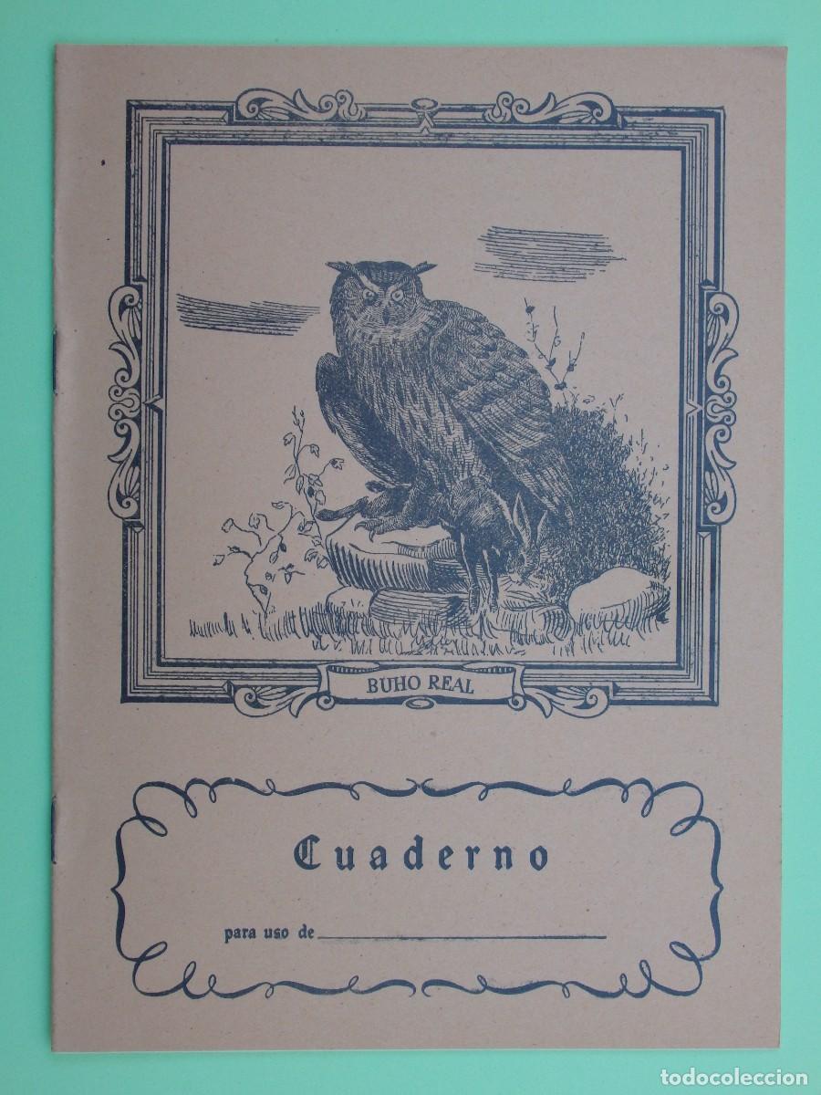 Outros artigos de papel: Cuaderno Escolar SAM B&uacute;ho real A&ntilde;os 60 sin estrenar