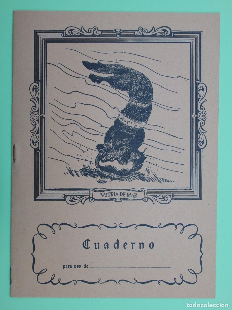 Outros artigos de papel: Cuaderno Escolar SAM Nutria de mar A&ntilde;os 60 sin estrenar