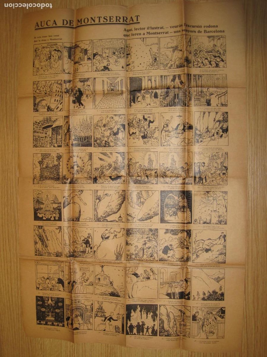Altri oggetti di carta: AUCA DE MONTSERRAT-VER FOTOS-(K-9585)