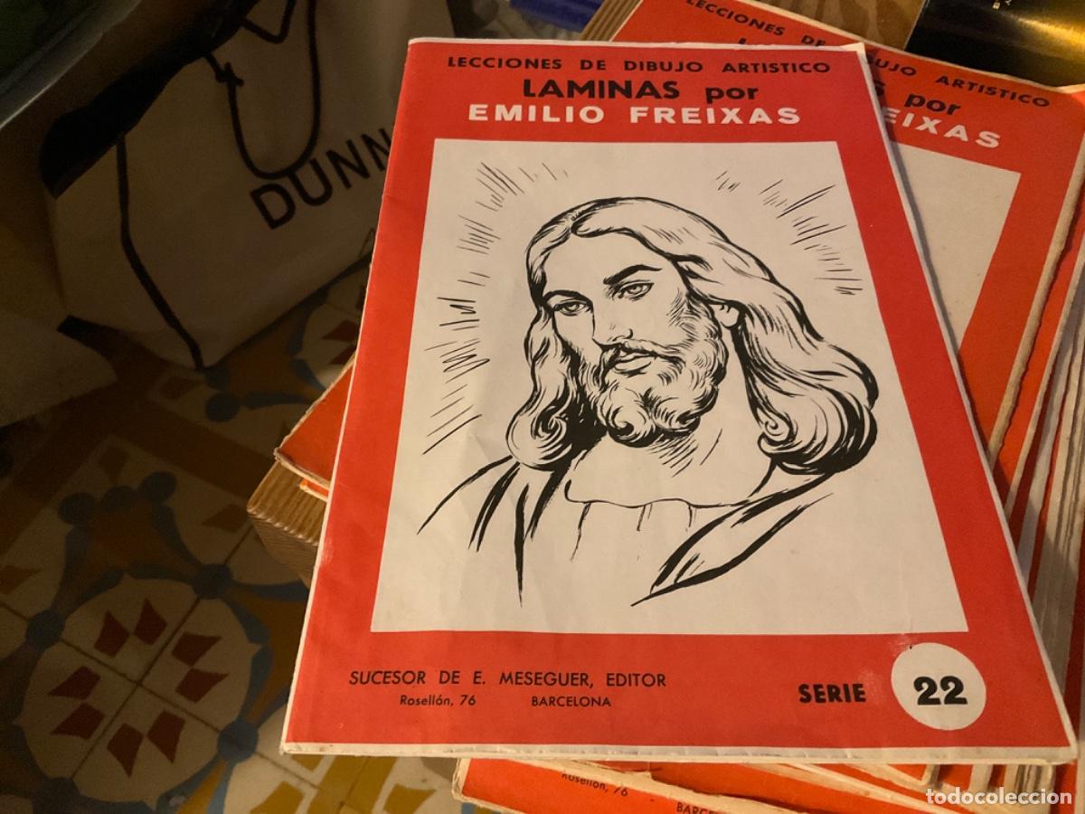 Paper Collecting Others: LECCIONES DE DIBUJO ART&Iacute;STICO L&Aacute;MINAS 11 de 12 una repe 22 1964 EMILIO FREIXAS EDITA E. MESEGUER