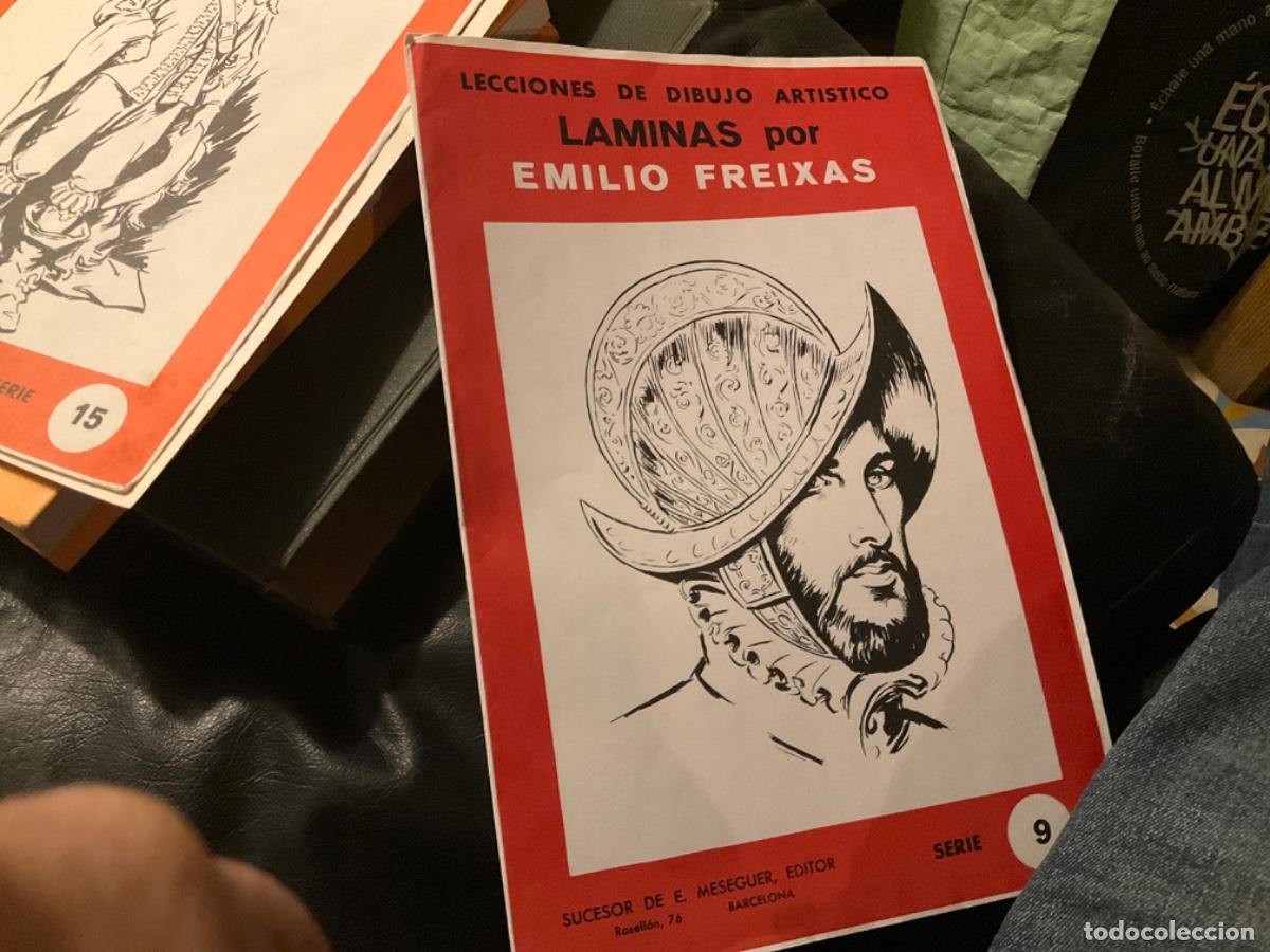 Paper Collecting Others: LECCIONES DE DIBUJO ART&Iacute;STICO, LAMINAS POR EMILIO FREIXAS, SERIE 9