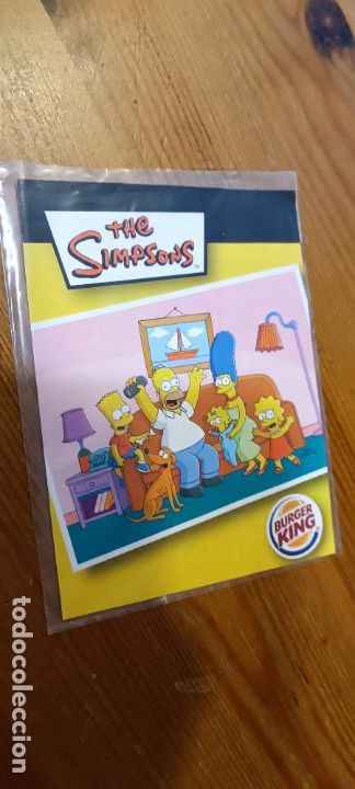 Otros Art&iacute;culos de Coleccionismo en Papel: SIMPSONS BURGUER KING - BOLSA Y FOLLETO