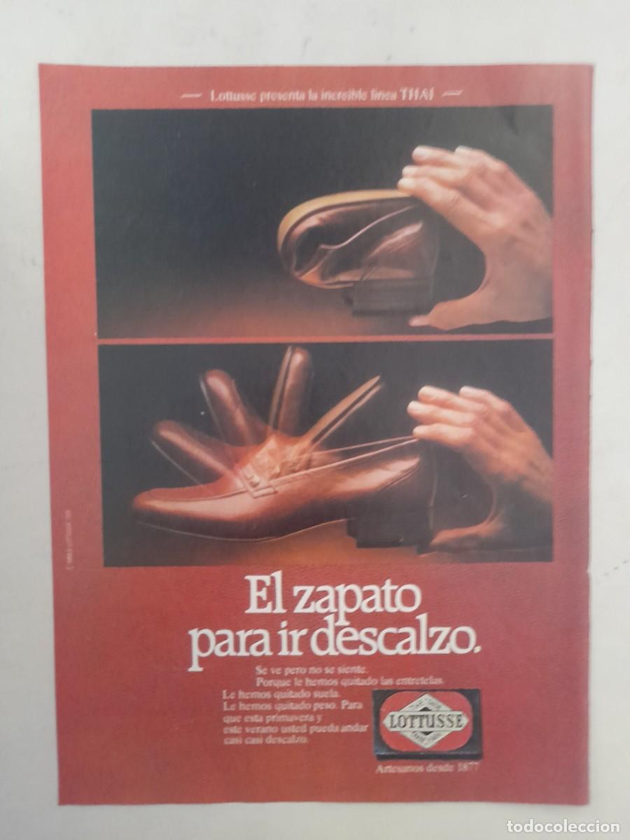 Paper Collecting Others: ANUNCIO PUBLICIDAD ZAPATOS LOSSTUSSE HOJA DE REVISTA