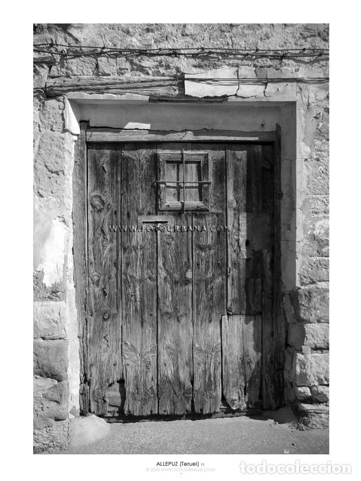 Sammelleidenschaft Andere Papierartikel: ALLEPUZ #11 (Teruel) - Fotograf&iacute;a de autor - Fotourbana.com